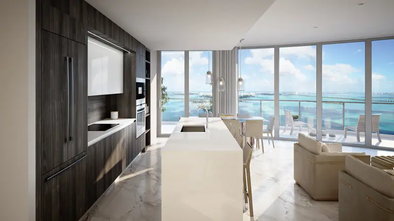 Aria on the Bay, Edgewater, Miami, FL — photoreal architectural rendering 11 of 12 by MGOVIZ