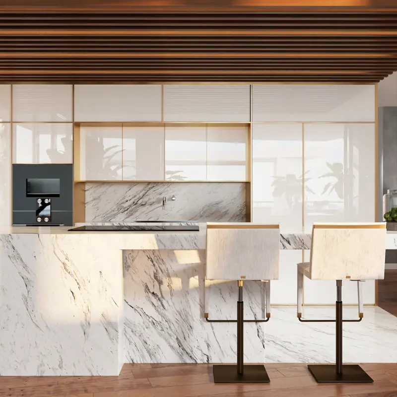 Monad Terrace Model Home, Miami Beach, FL — photoreal architectural rendering 3 of 4 by MGOVIZ