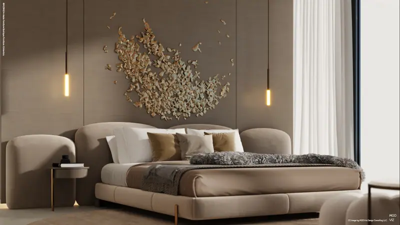 One Thousand Museum Residence 1005, Miami, FL — photoreal architectural rendering 6 of 7 by MGOVIZ