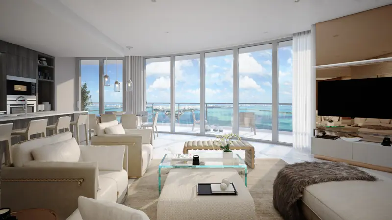 Aria on the Bay, Edgewater, Miami, FL — photoreal architectural rendering 9 of 12 by MGOVIZ
