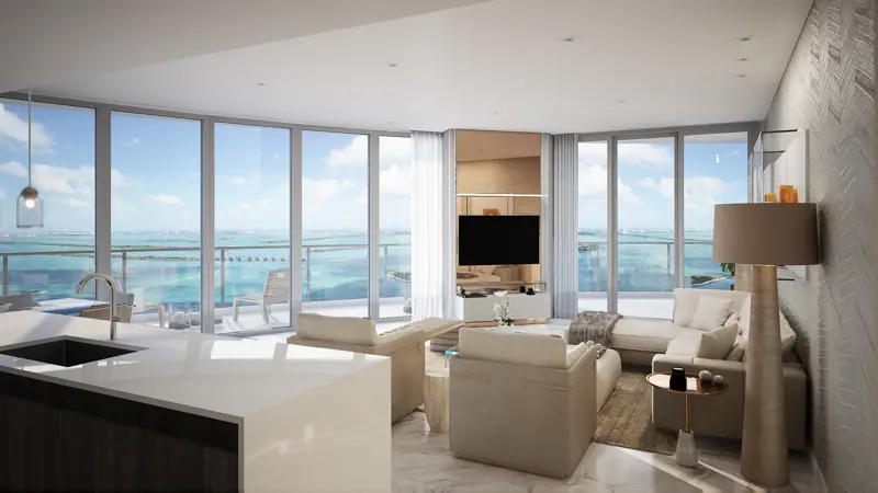Aria on the Bay, Edgewater, Miami, FL — photoreal architectural rendering 10 of 12 by MGOVIZ